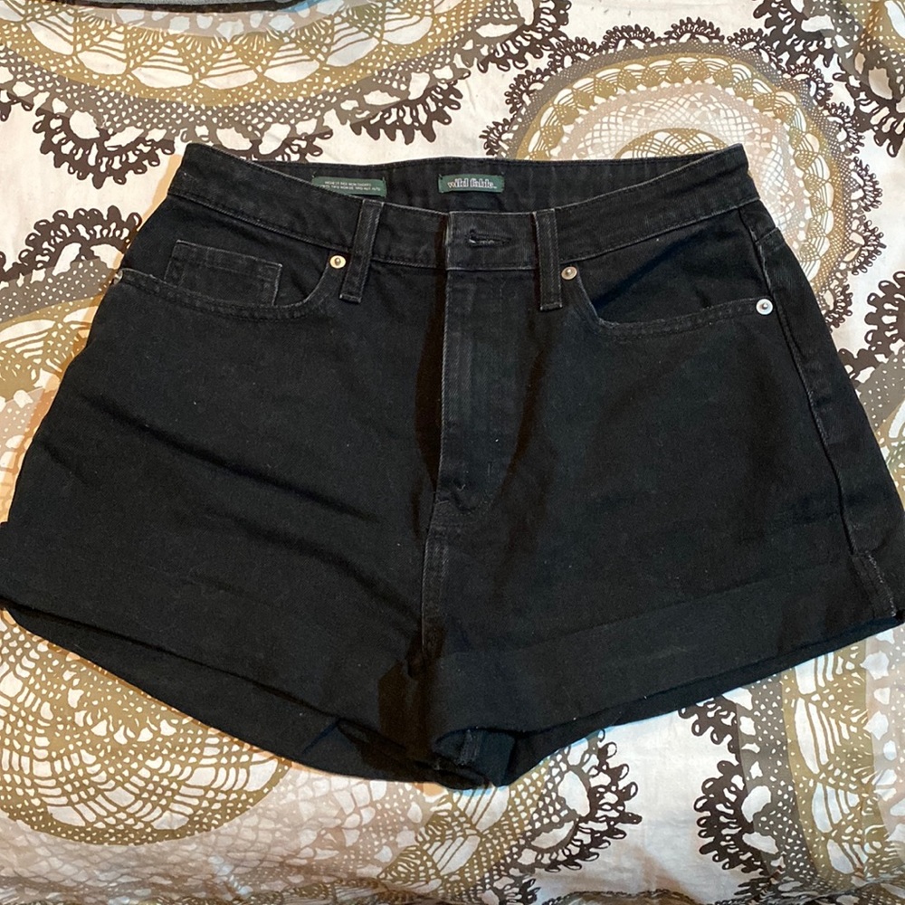 Wild Fable Black Shorts. SIZE 6